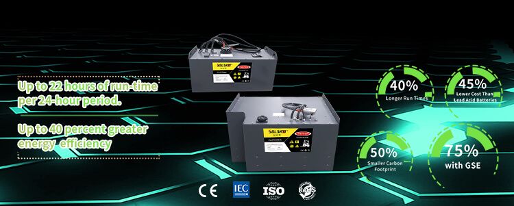 Lithium forklift battery