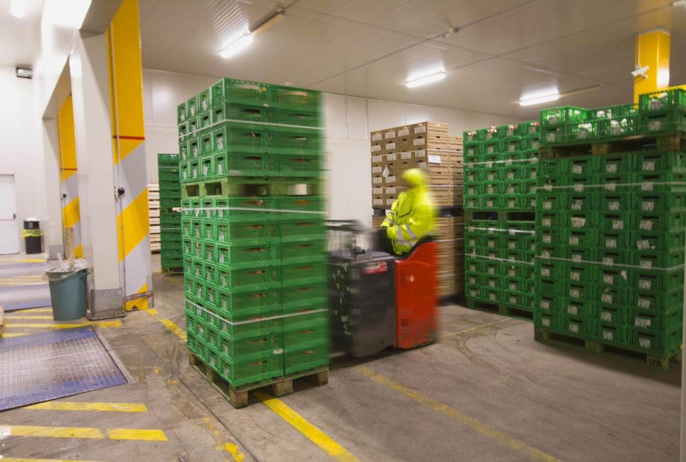 Warehouse and transportation forklift battery