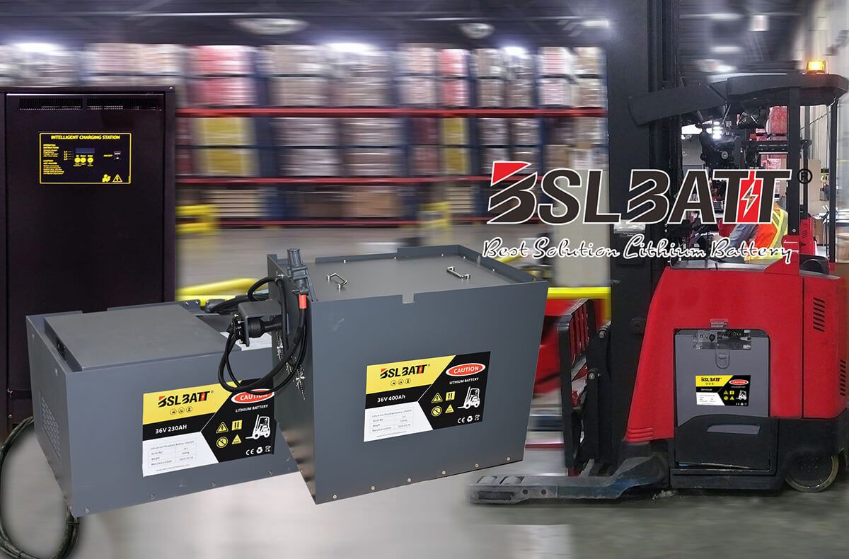 Lithium-ion forklift battery