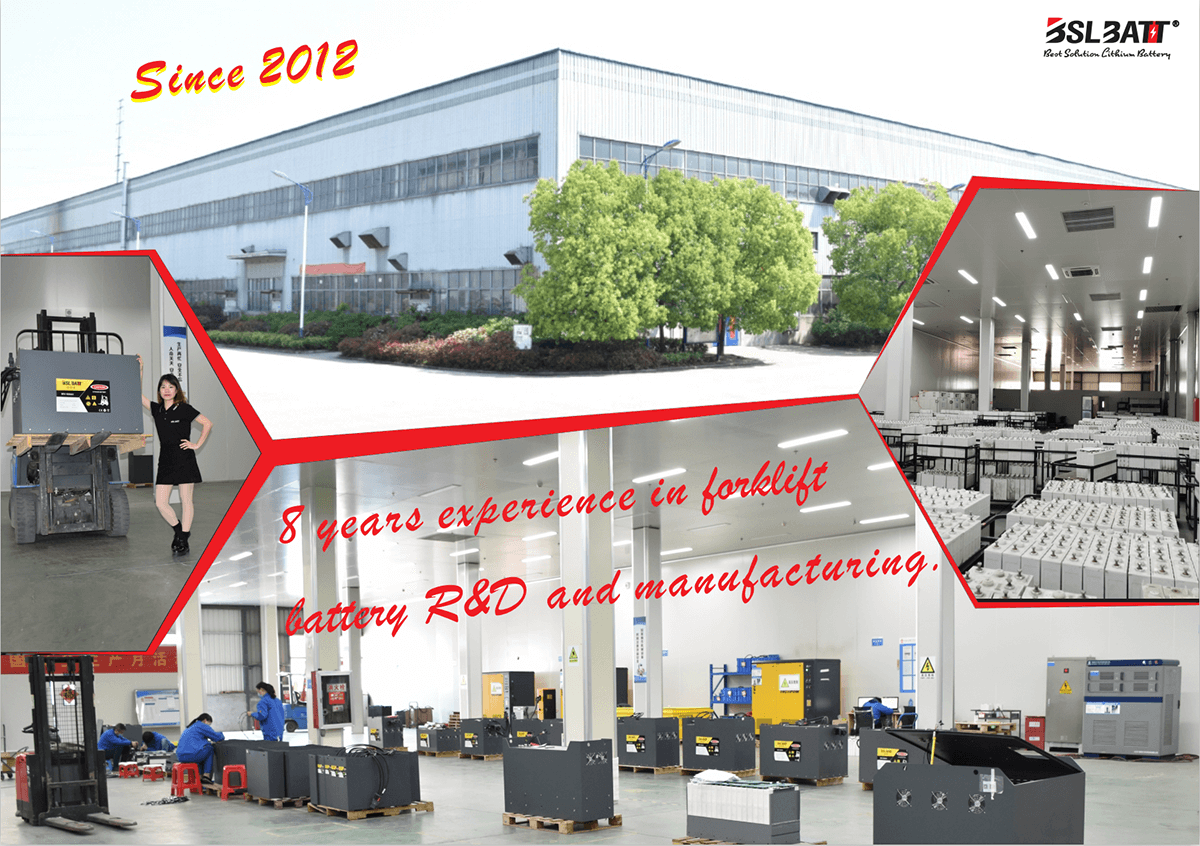 Lithium battery forklift factory