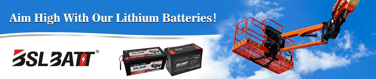 Lithium batteries for aerial platform Lithium batteries for aerial platform