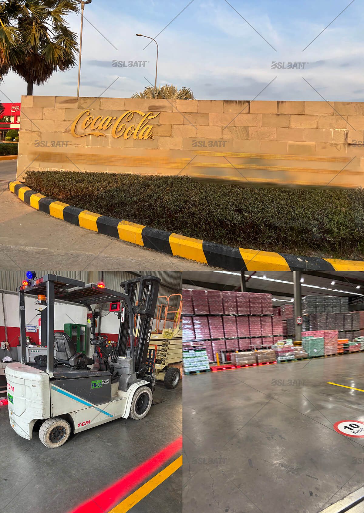 Coca-Cola Factory TCM 35 Forklifts