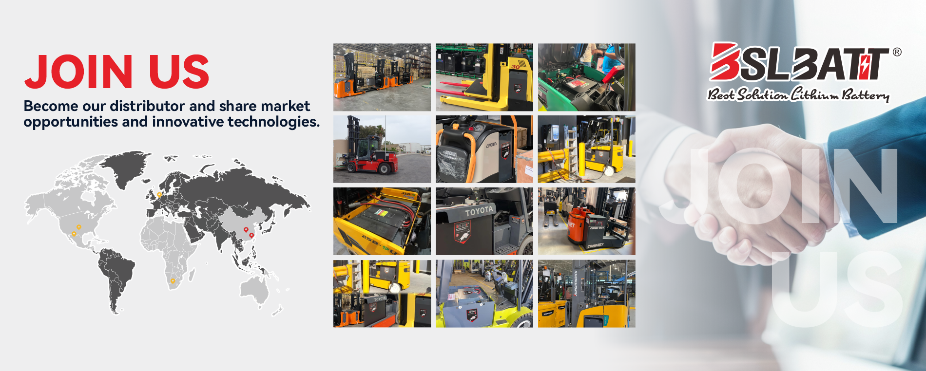 BSLBATT forklift lithium battery project BSLBATT forklift lithium battery project