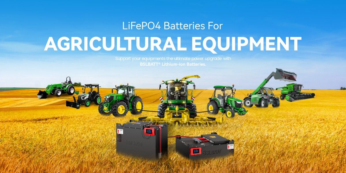 LiFePO4 batteries for agricultural equipment LiFePO4 batteries for agricultural equipment
