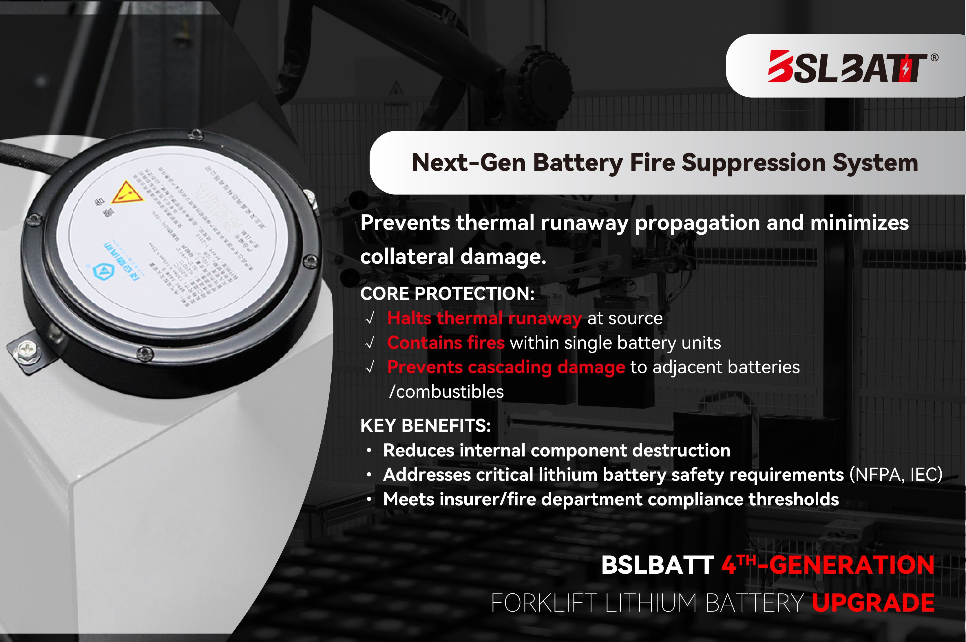Battery fire extinguisher Battery fire extinguisher