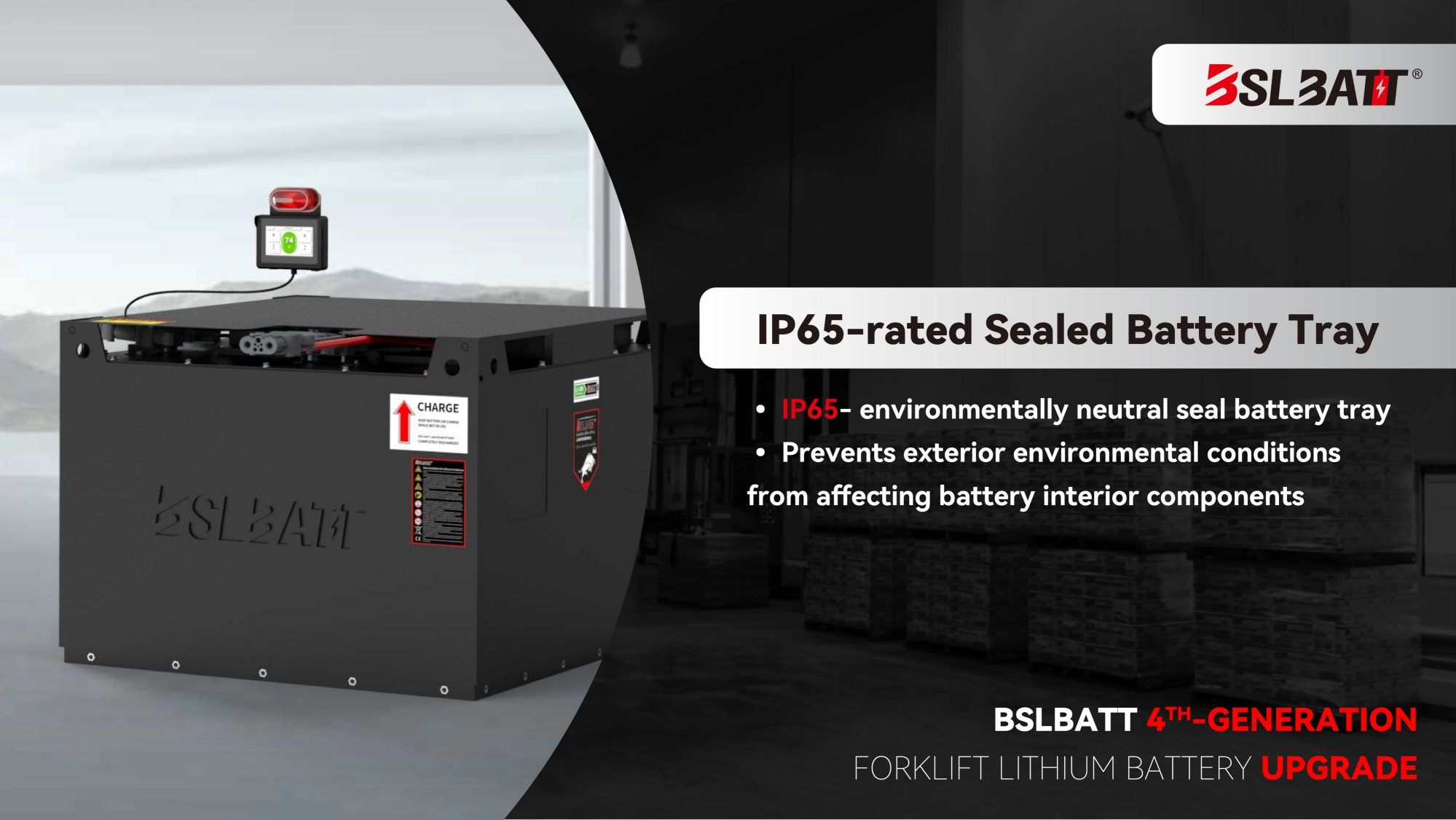 IP65 Sealed Battery Tray IP65 Sealed Battery Tray