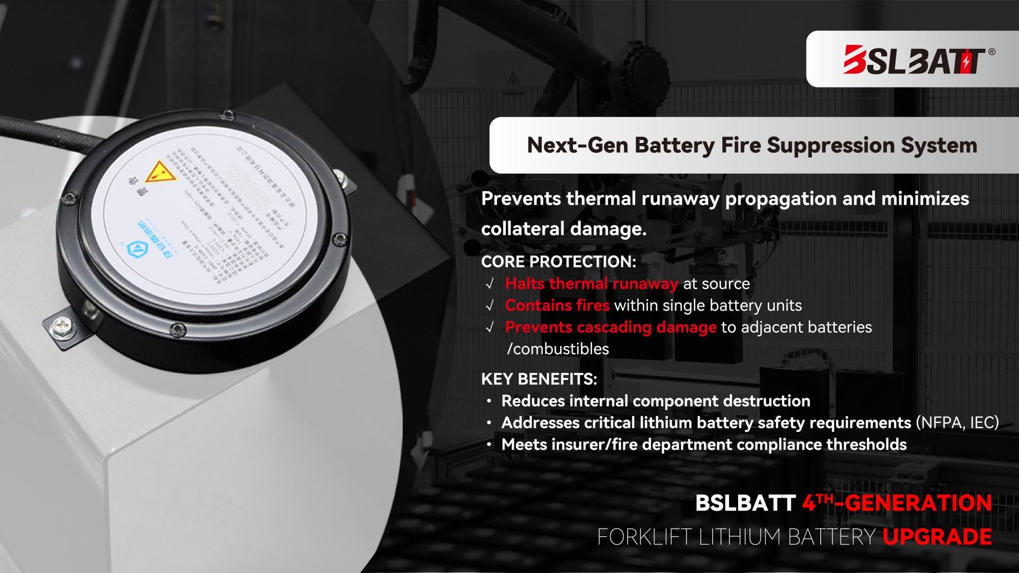 Battery fire extinguisher Battery fire extinguisher