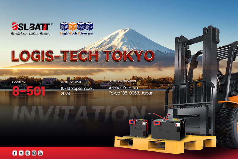 BSL Battery – Industrial to Exhibit at Logis-Tech Tokyo 2024