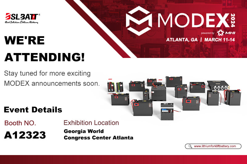 BSL Battery – Industrial will participate in Modex 2024 from March 11 to 14 with enhanced product portfolio