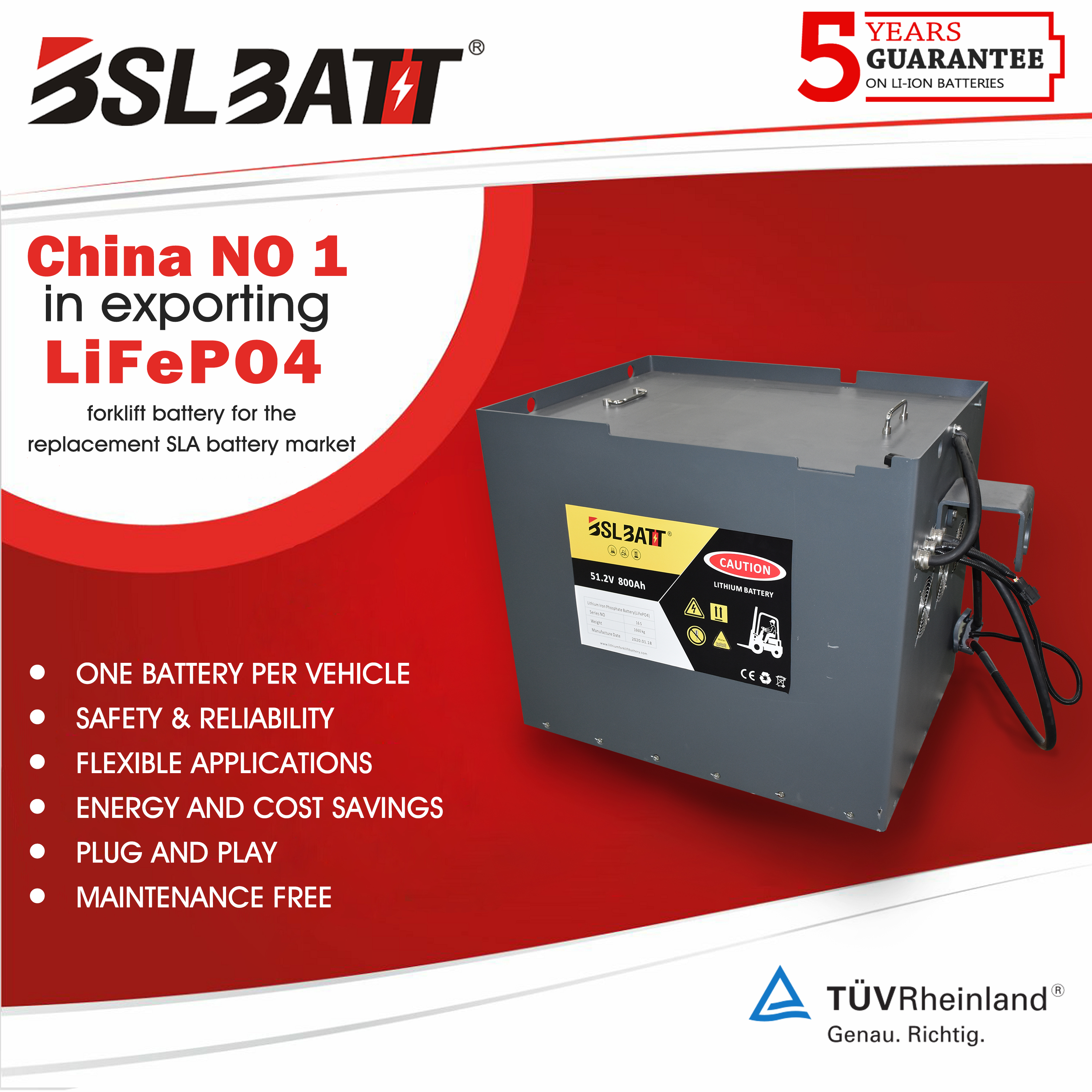Will lithium batteries be the new option for Motive Power Applications?