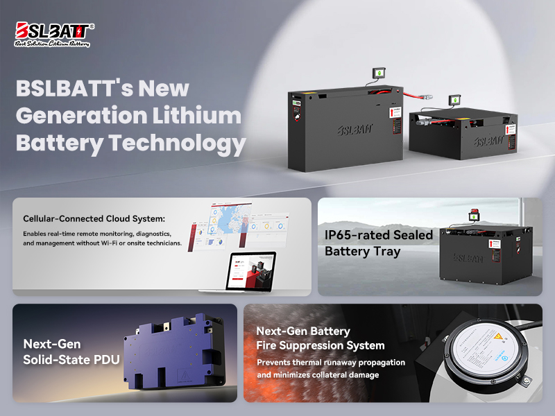 BSLBATT Unveils Next-Generation Smart Lithium Battery Solutions, Redefining Energy Efficiency for Industrial Vehicles
