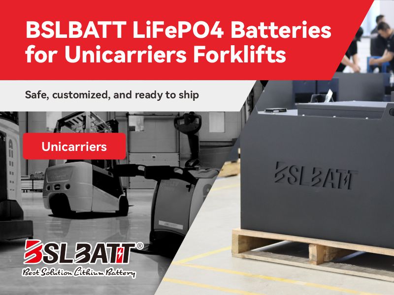 Power up your Unicarriers forklift: The Ultimate Guide to LiFePO4 Battery Upgrades