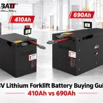 48V Forklift Lithium Battery Buying Guide: 410Ah vs 690Ah