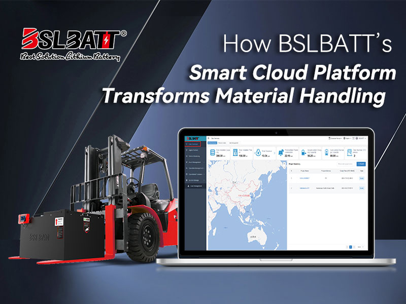 Maximum Uptime: How BSLBATT’s Smart Cloud Platform Transforms Material Handling