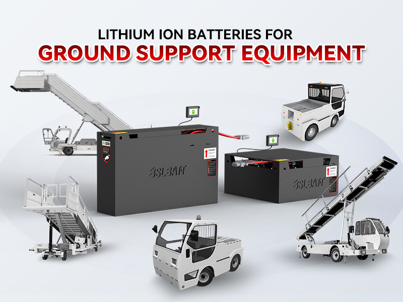 Revolutionizing Airport Operations: BSLBATT Lithium-Ion Batteries for Ground Support Equipment