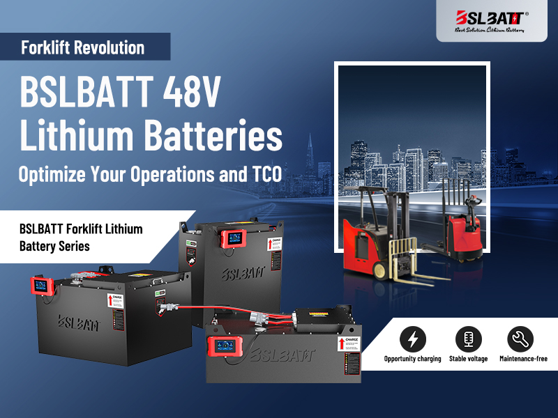Forklift Revolution: How BSLBATT 48V Lithium Batteries Optimize Your Operations and TCO (2025 Expert Guide)
