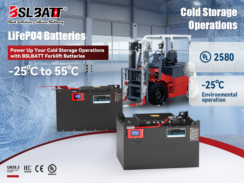 The role of electric forklift lithium ion battery in reducing downtime in cold stores