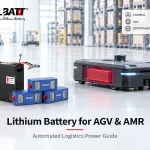 Powering AGV & AMR Fleets: Lithium Battery Solutions for Automated Logistics