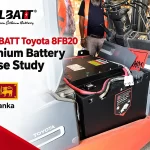 Toyota 8FB20 Lithium Battery Case Study: Sri Lanka Apparel Factory