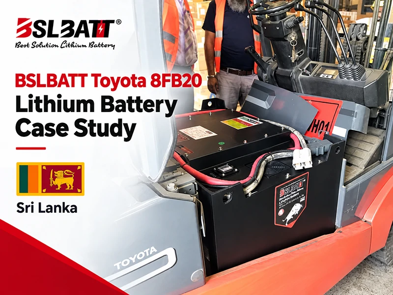 Toyota 8FB20 Lithium Battery Case Study: Sri Lanka Apparel Factory