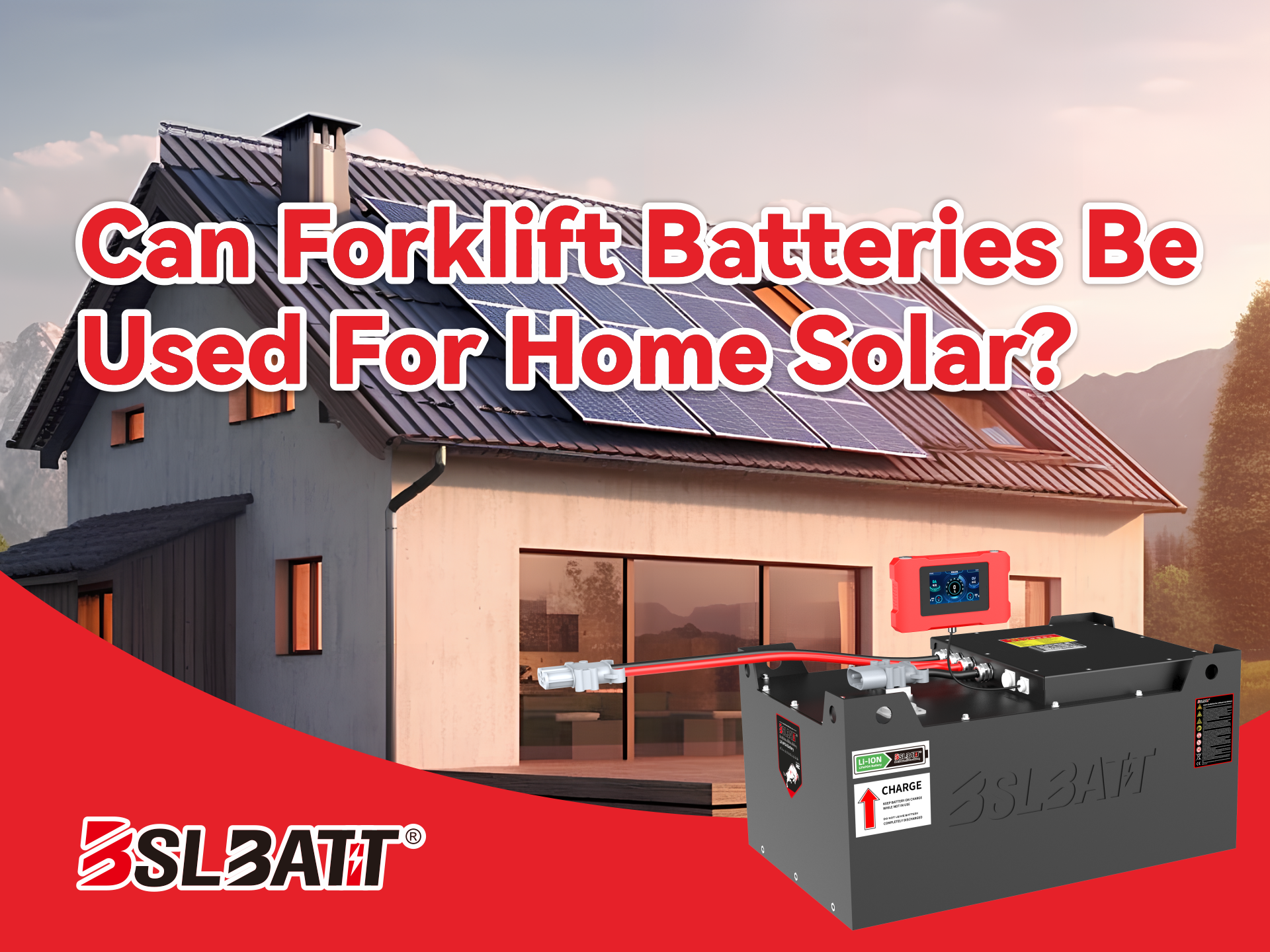 FEASIBILITY ANALYSIS OF FORKLIFT BATTERIES IN HOME SOLAR SYSTEMS