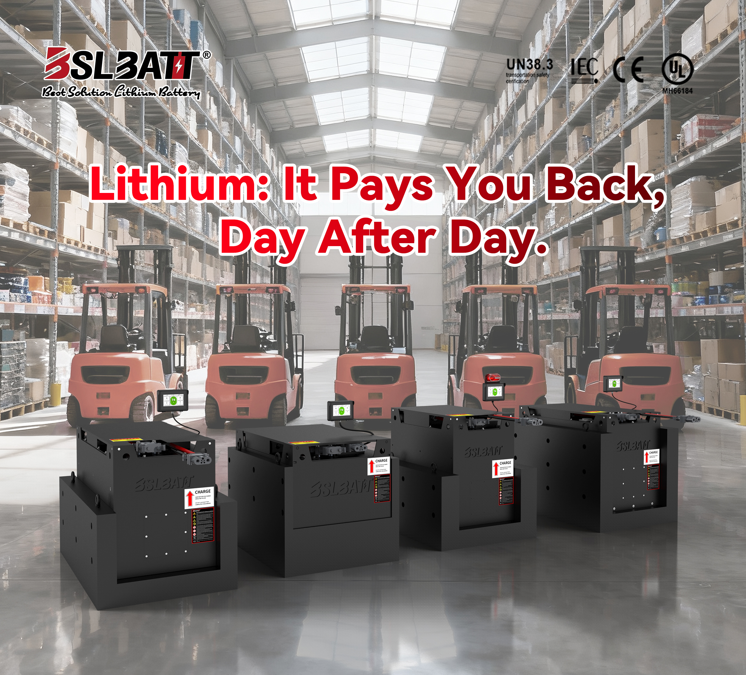 Power Up Your Productivity: Why BSLBATT Lithium-ion Forklift Batteries Are a Game-Changer