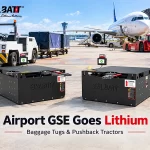 Airport Ground Support Equipment Goes Lithium: Baggage Tugs & Pushback Tractors
