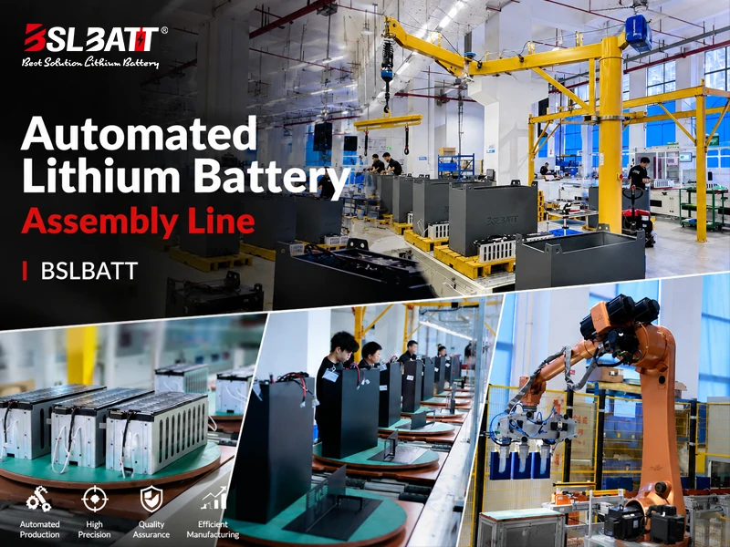 Automated Lithium Battery Assembly Line | BSLBATT Smart Factory