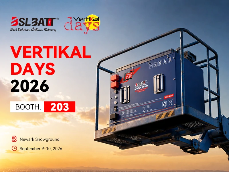 BSLBATT at Vertikal Days 2026: AWP Lithium Battery Solutions at Booth 203, Newark Showground