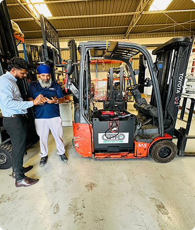 Aisle-master Forklift Battery