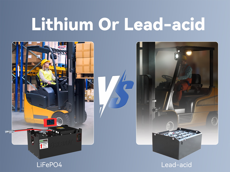 What type of battery is suitable for your forklift?