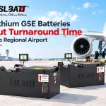 Lithium GSE Batteries Cut Turnaround Time at a Regional Airport