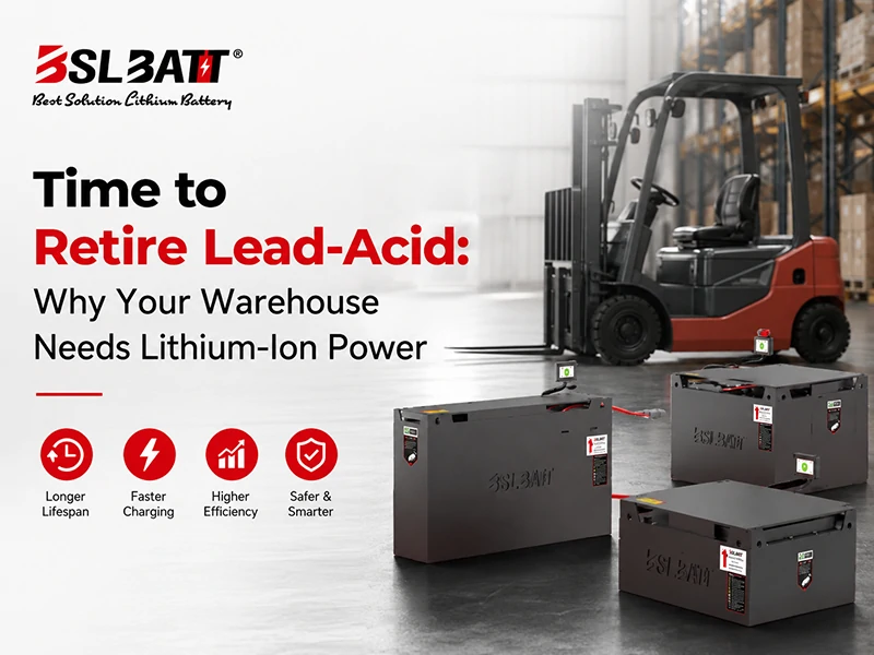Time to Retire Lead-Acid: Why Your Warehouse Needs Lithium-Ion Power