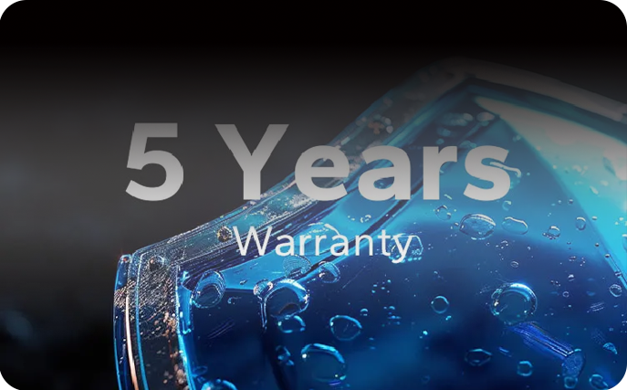 Industry-Leading Warranty